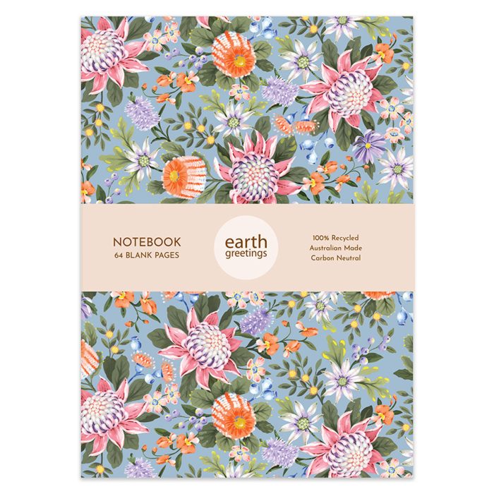 Notebook Abundance A5 Blank - Earth Greetings