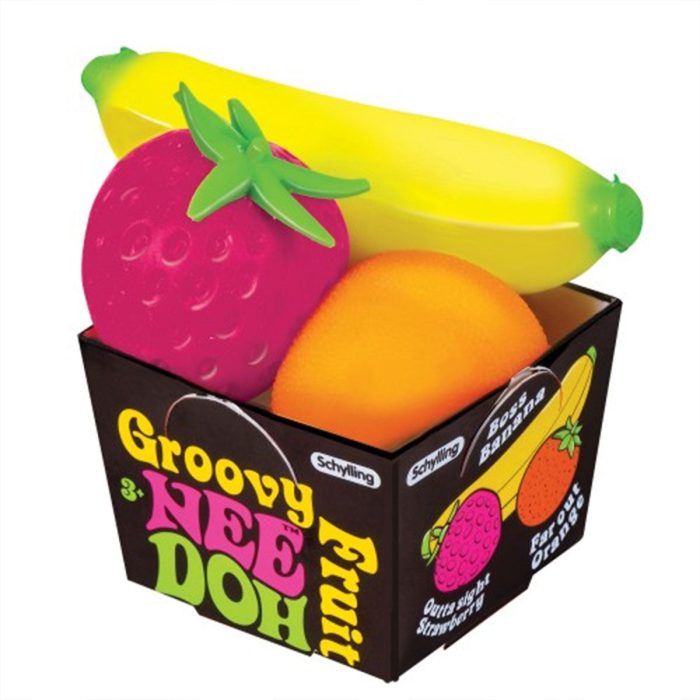 Nee Doh Groovy Fruit - WIlliam Valentine