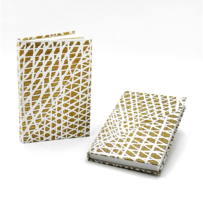 Notebook Kraft Glitter Lined Paulina Puruntatameri PPPU135 - Better World Arts