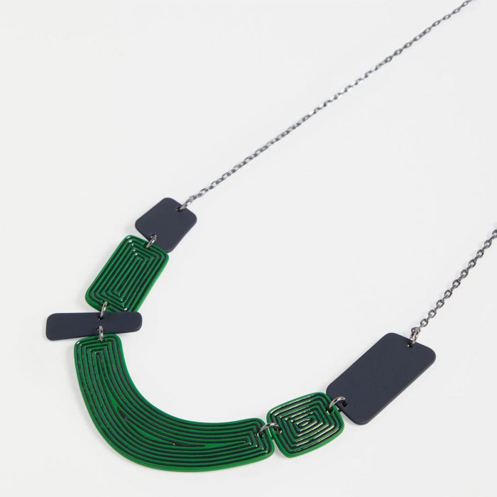 Necklace Kaiva Vine Green - Elk
