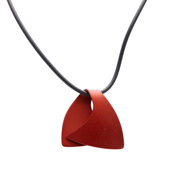 Neckpiece Leaf Red - FINK