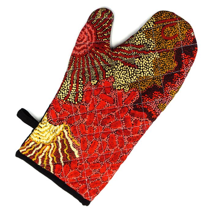 Oven Mitt Damien and Yilpi Marks BDYM931 - Better World Arts
