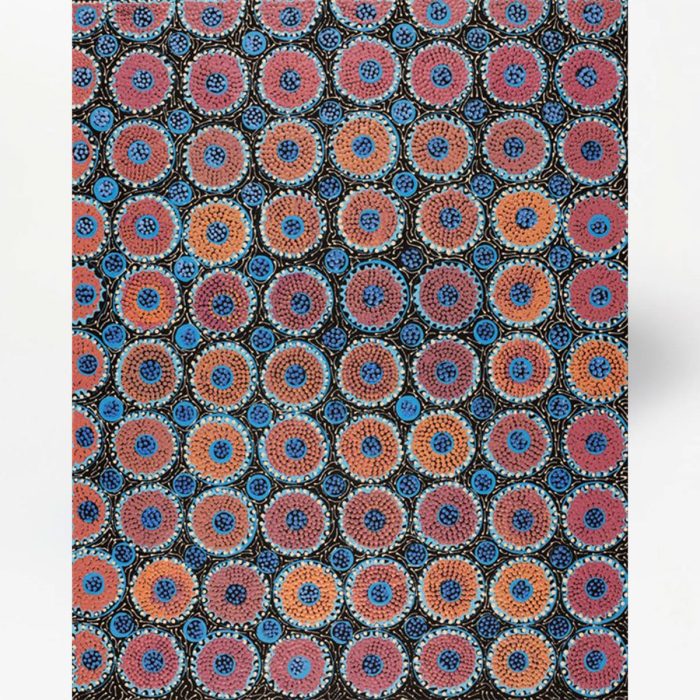 Painting 76x61cm Drusilla Nangala Spencer Watiya-warnu Jukurrpa (Seed Dreaming) - Warlukurlangu