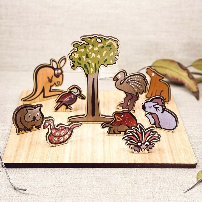 Pop Up Australian Animals Puzzle - Buttonworks