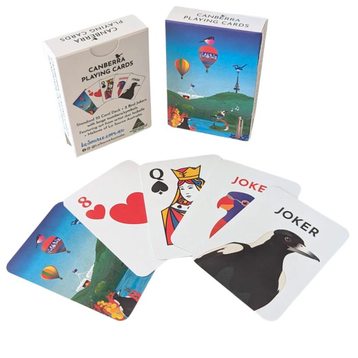 Playing Card Canberra - La Source