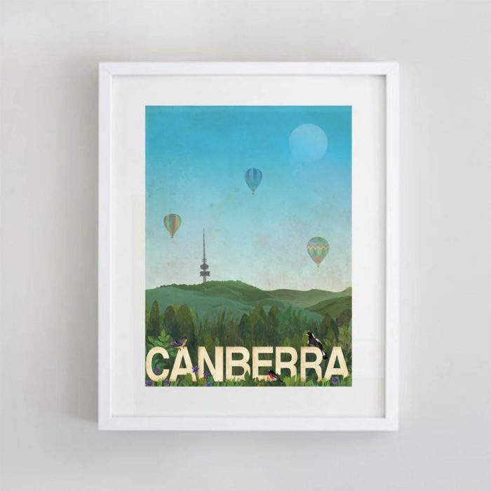 Print A4 Canberra Hills - La Source