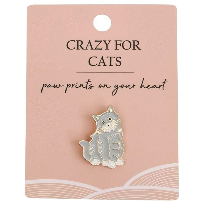 Pin Cat Memento Grey 2cm - Urban Products