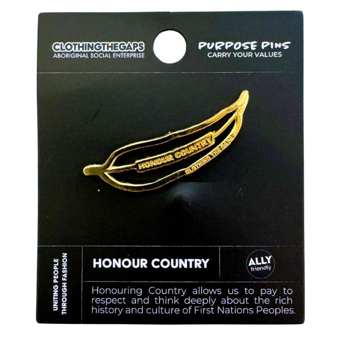 Pin Honour Country - Clothing the Gaps