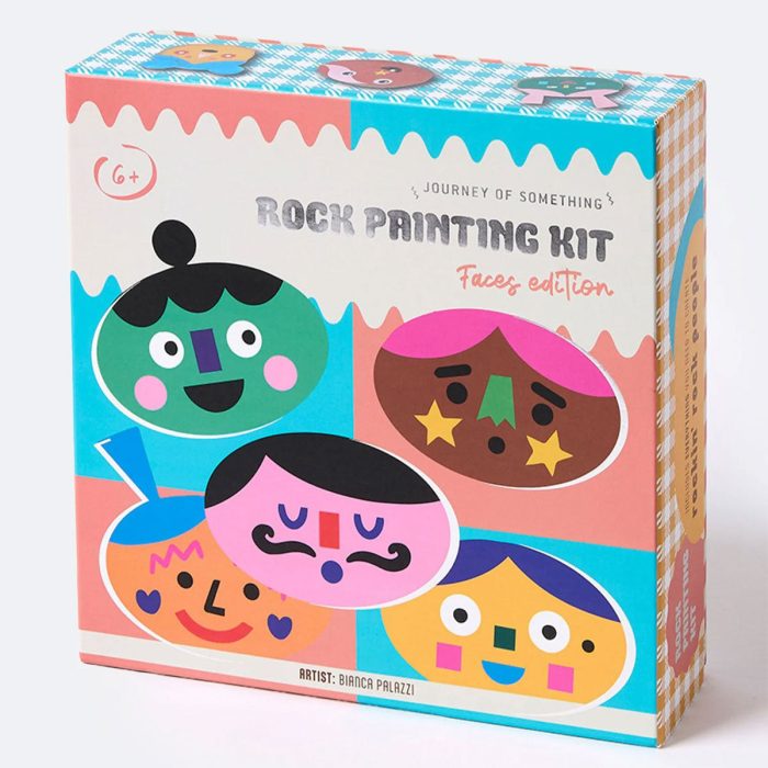Painting Kit Kids Rock Cool Faces - Journey Of Something