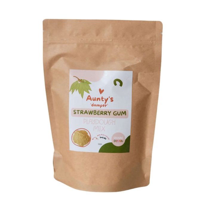 Playdough Mix Aunty's Strawberry Gum - Ochre Dough