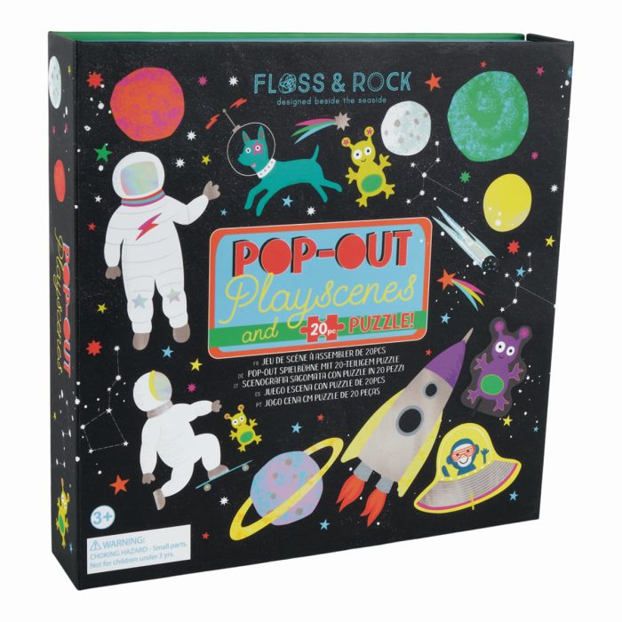 Pop Out Playscene Rainbow Space - Floss + Rock