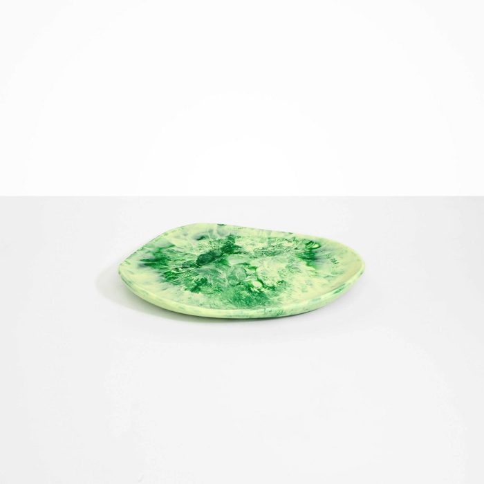 Plate Pebble Grass - Dinosaur Designs