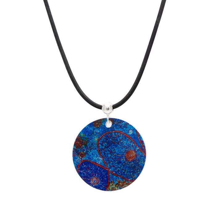 Pendant Round Gold Star Dreaming - Occulture