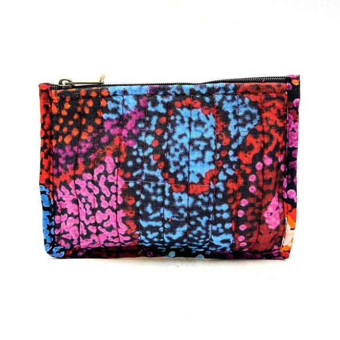 Quilted Zip Pouch Small Andrea Mimpitja Adamson BAAD777 - Better World Arts