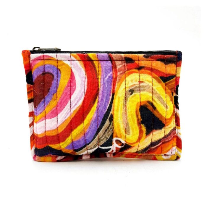 Quilted Zip Pouch Small Cedric Varcoe BCVA747 - Better World Arts