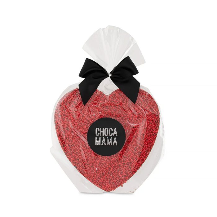 Red 150g Milk Heart - Chocamama