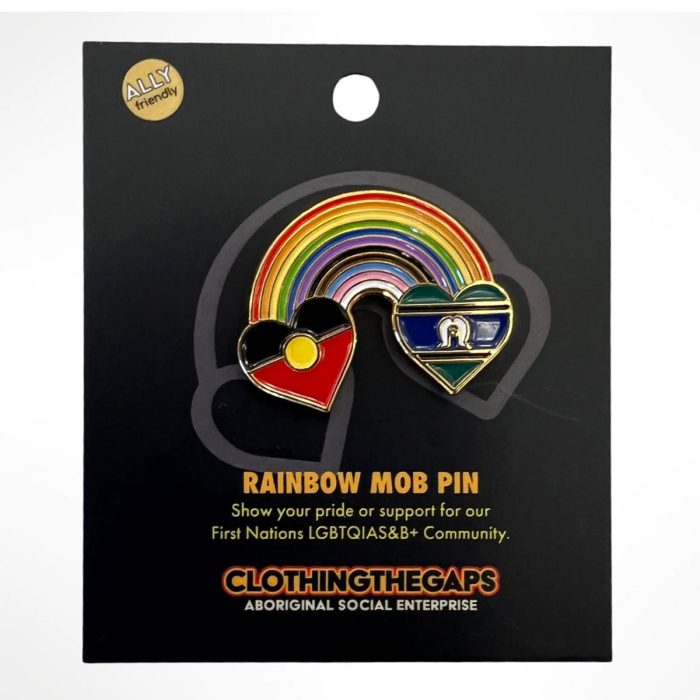 Rainbow Mob Pin - Clothing The Gaps