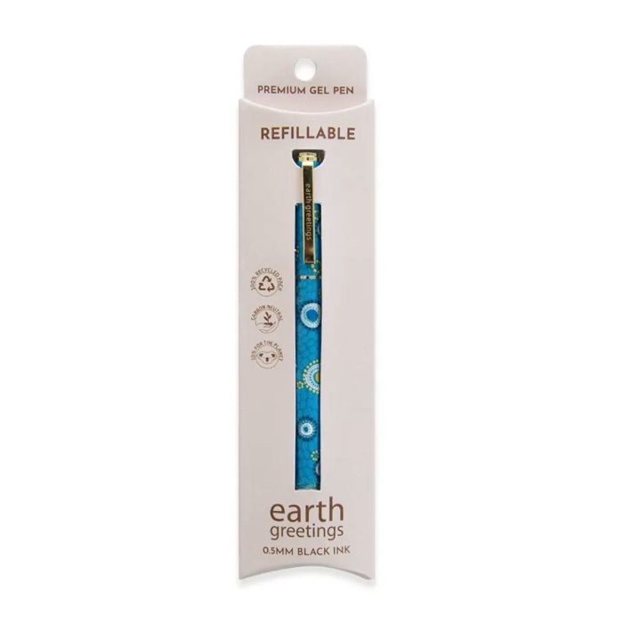 Refillable Metal Pen Our Favourite Place - Earth Greetings