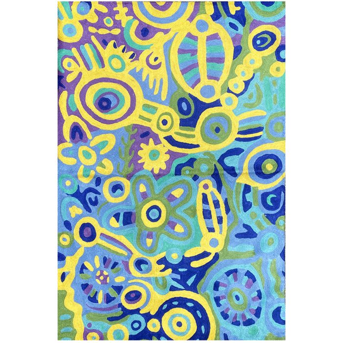 Rug Wool 2x3ft Cedric Varcoe BCVA748- Better World Arts