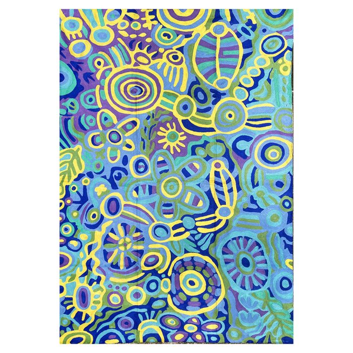 Rug Wool 3x5ft Cedric Varcoe BCVA748- Better World Arts