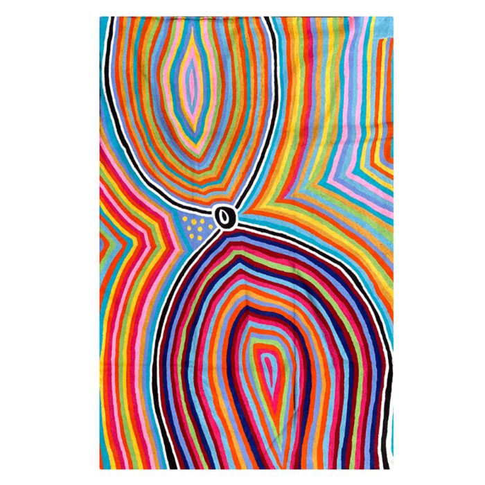 Rug Wool 3x5ft Liddy Napanangka Walker LWA624 - Better World Arts