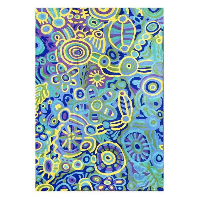 Rug Wool 4x6ft Cedric Varcoe BCVA748 - Better World Arts