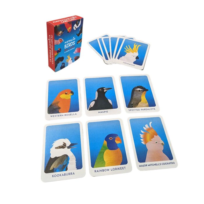 Snap and Memory Card Game Australian Birds - La Source