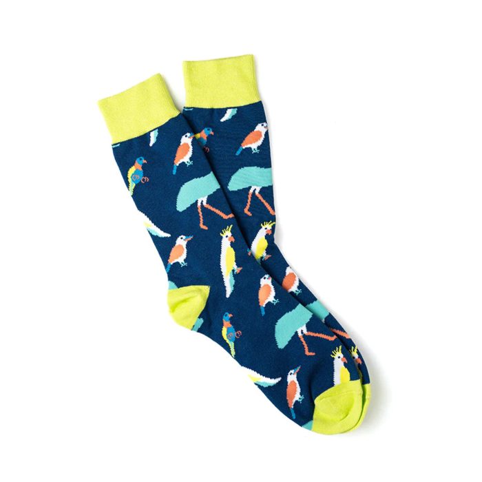 Socks Australian Native Birds Medium - Capital Socks