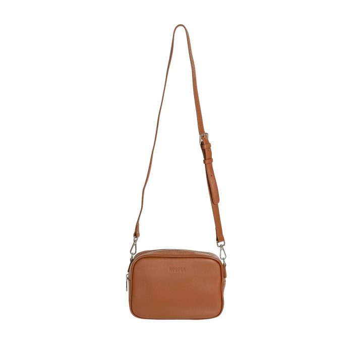 Soft Crossbody Box Tan - Hoopla