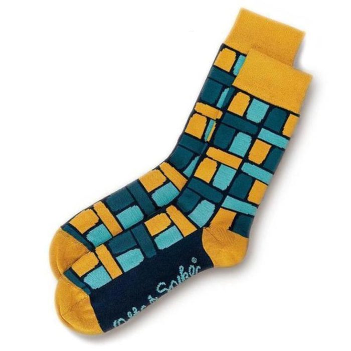 Socks Dab Navy 2-8 - Otto and Spike