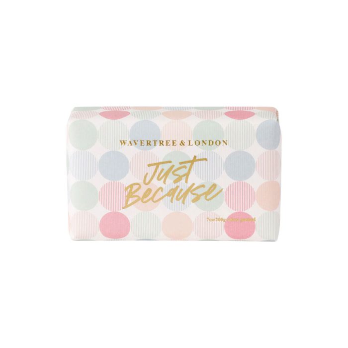Soap Just Because White Orchid 200g - Wavertree and London
