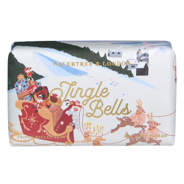 Soap Jingle Bells 200g - Wavertree and London