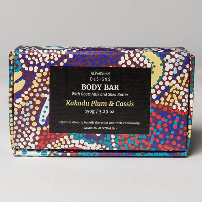 Soap Kakadu Plum and Cassis Elaine Warnatjura Lane - Alperstein Designs