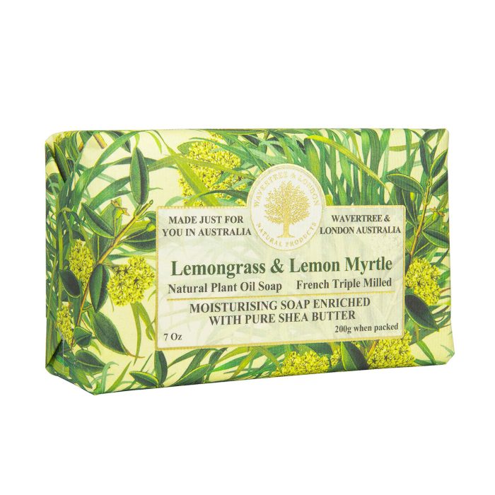 Soap Lemongrass & Lemon Myrtle 200g - Wavertree and London
