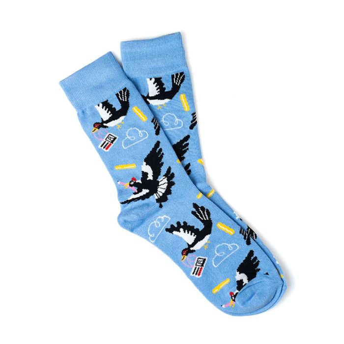 Socks Magpies Medium - Capital Socks