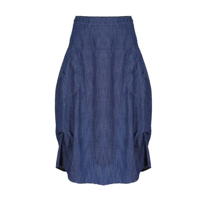 Skirt Milwaukee Original Wash Denim - Olga de Polga