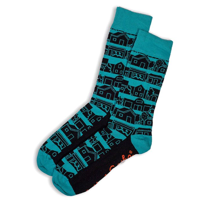 Socks Neighbourhood Blue 7-11 - Otto and Spike