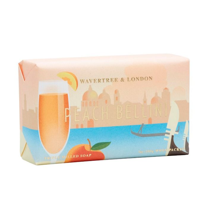 Soap Peach Bellini 200g - Wavertree and London