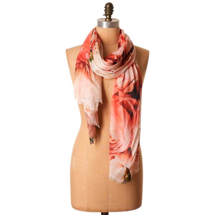 Scarf Romantic Blooms Pastel - Lee Garrett