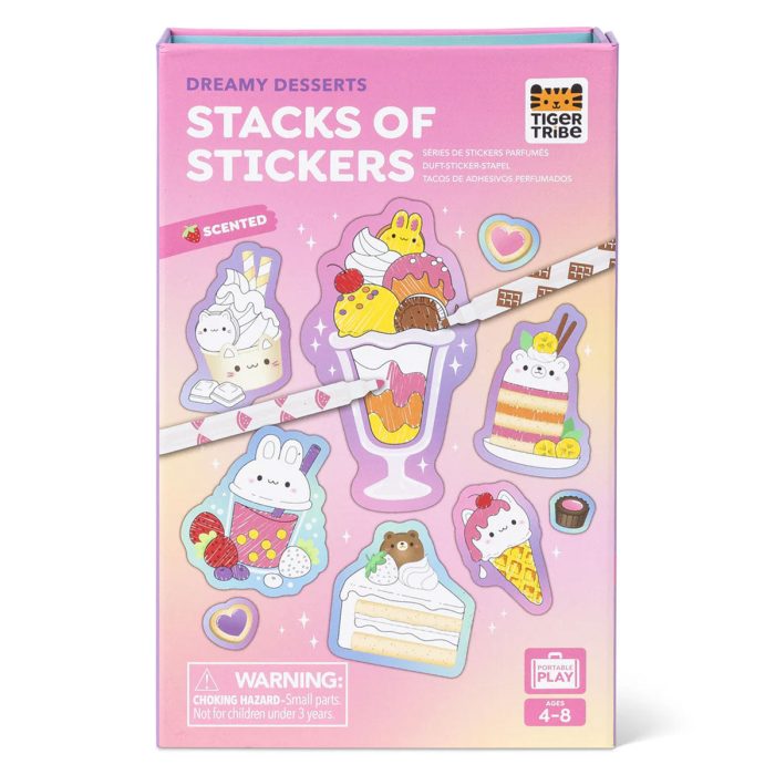 Stacks Of Stickers Dreamy Desserts - Tiger Tribe