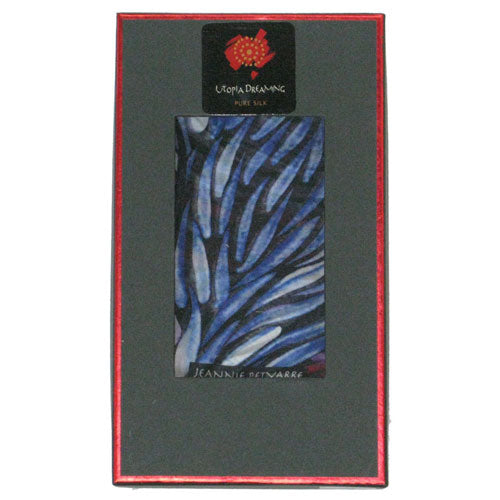 Silk Scarf Jeannie Petyarre Purple - Utopia