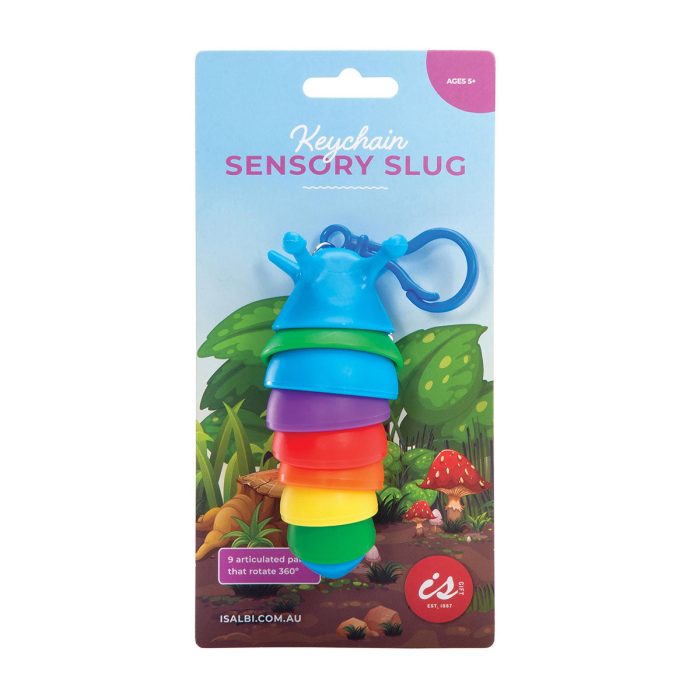 Sensory Slug Keychain - Isalbi