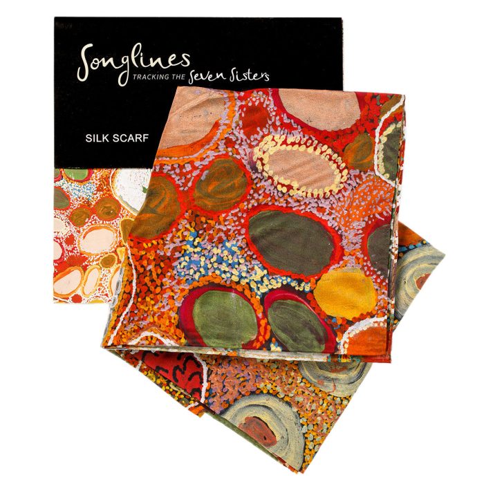 Silk Scarf Minyipuru at Pangkai 2016 - Songlines