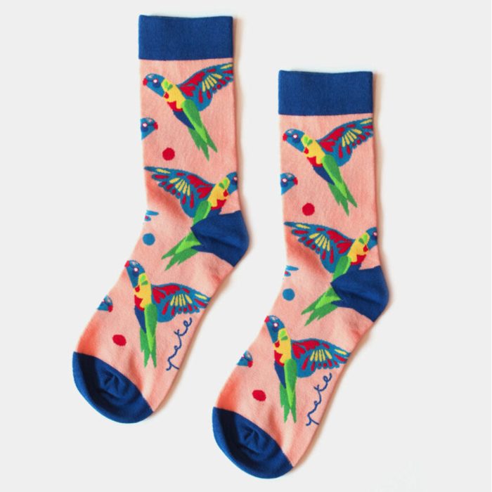 Sock Sole Mate Rainbow Lorikeet Pete Cromer - Wilmot Harvey