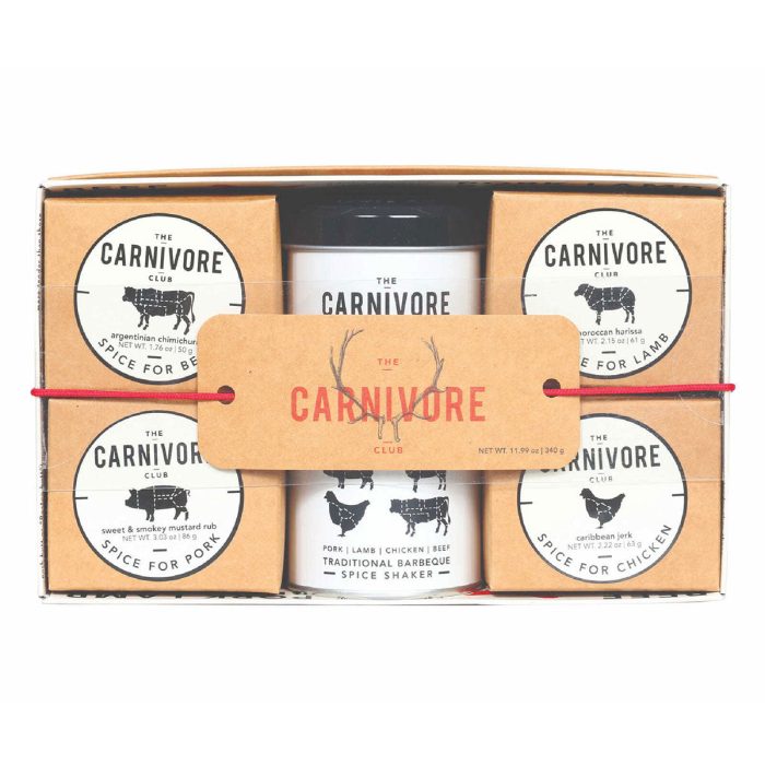 Spice & Shaker Set Carnivore Club - Gourmet Brands