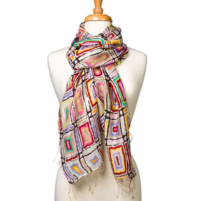 Silk Scarf Singleton - Alperstein Designs