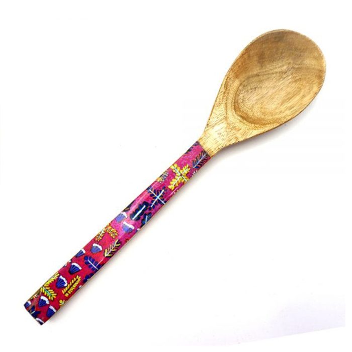 Serving Spoon Wood Rosie Ross ROR417 - Better World Arts