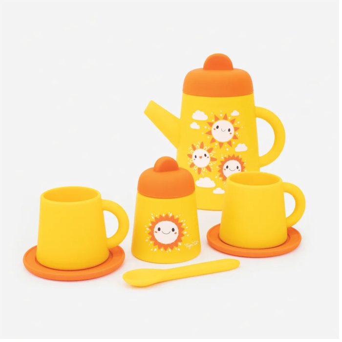 Silicone Tea Set - Tiger Tribe
