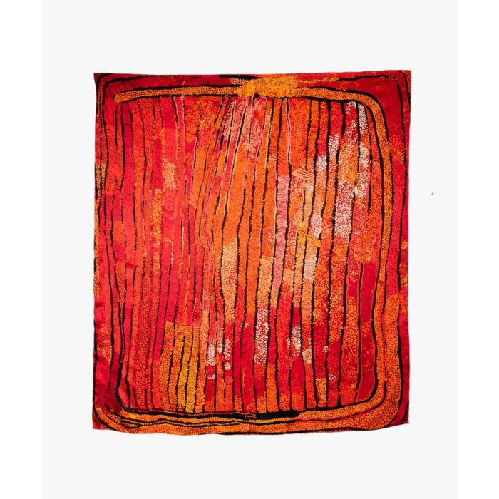 Scarf Untitled Scarf by Naata Nungurrayi - One of Twelve