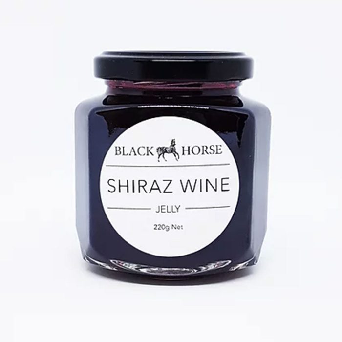 Shiraz Wine Jelly 220g - Black Horse Fine Foods